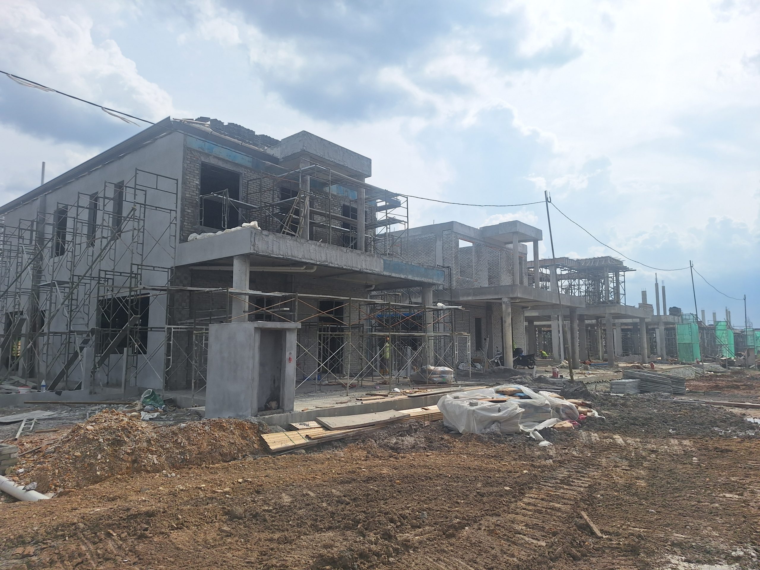 5B (50X85) Plastering works in progress as of 03/03/2026