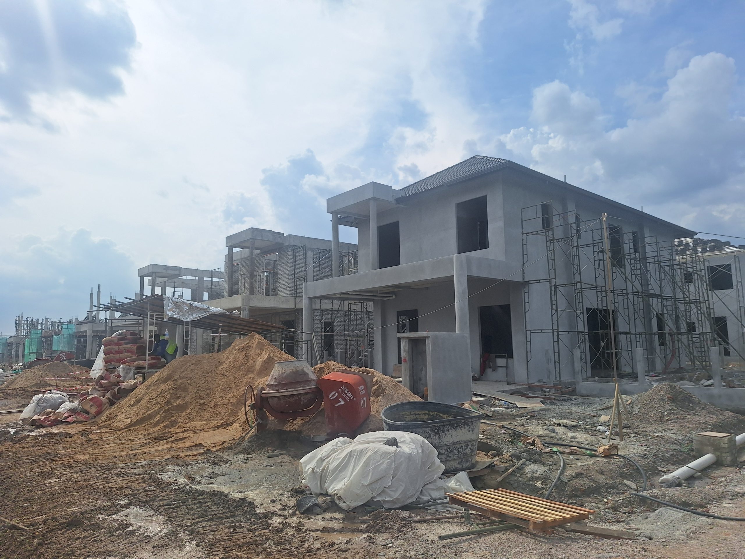 5C (50X85) Tiling works in progress as of 03/03/2026