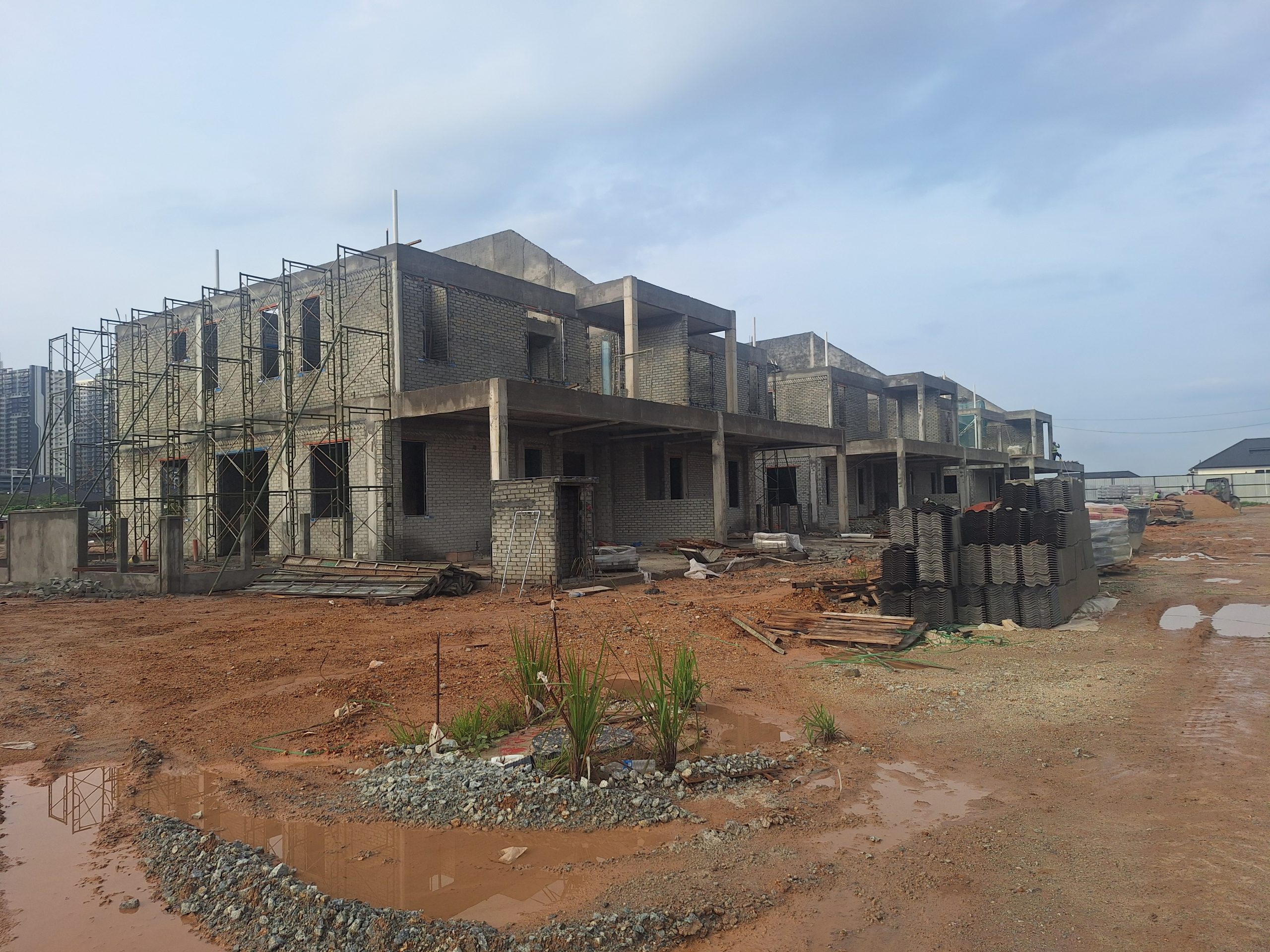 5E (40x75) Roofing works in progress as of 03/03/2026