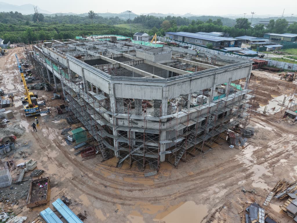 Type B - (Block 4) - Roofing works in-progress