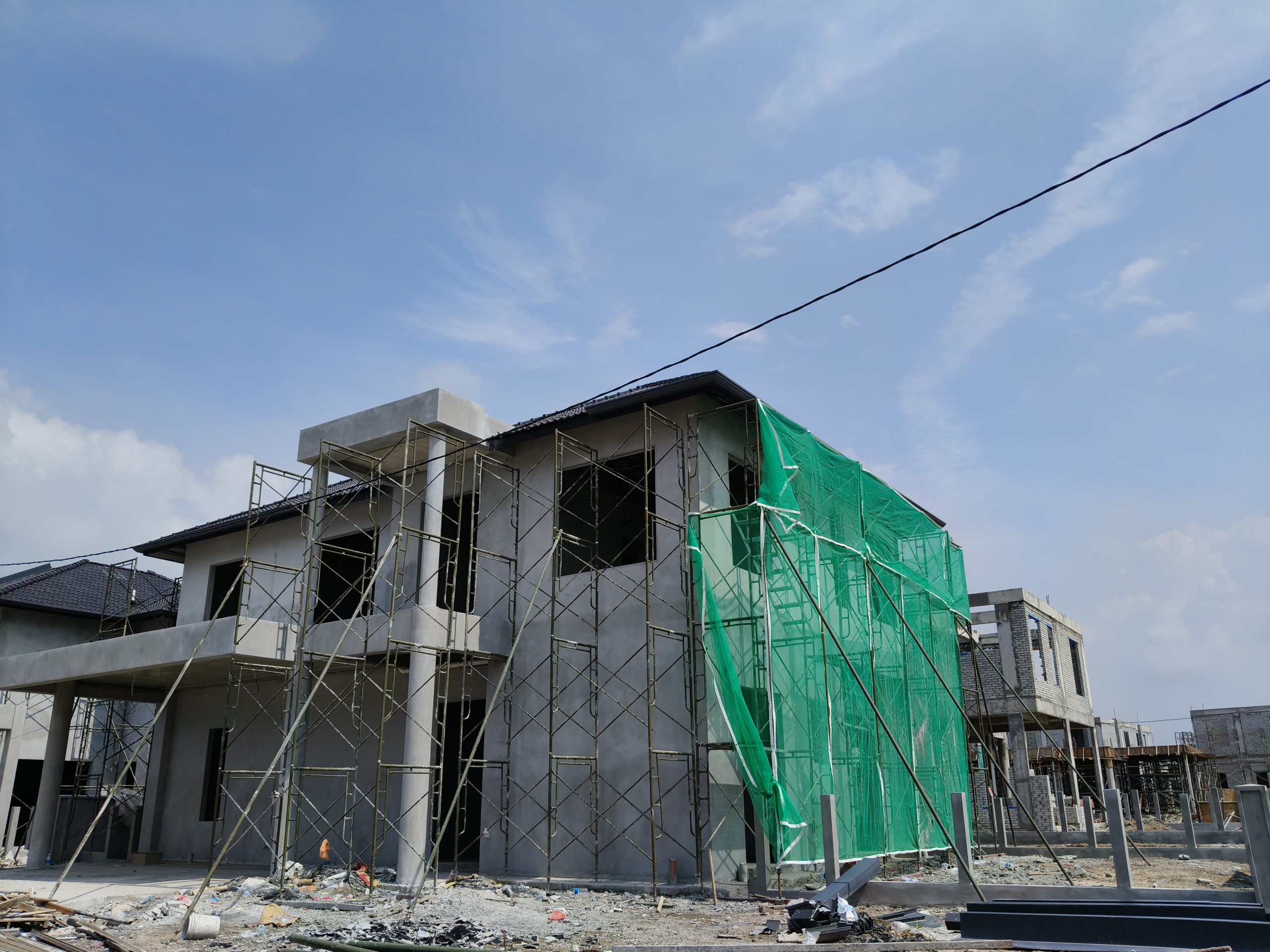 5A (70x60) Plastering works in progress as of 06/04/2026