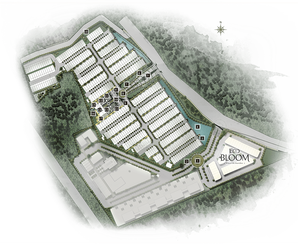 Masterplan of Eco Meadows