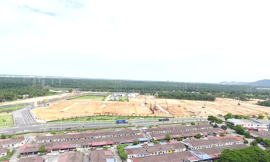 Site Progress Eco Meadows
