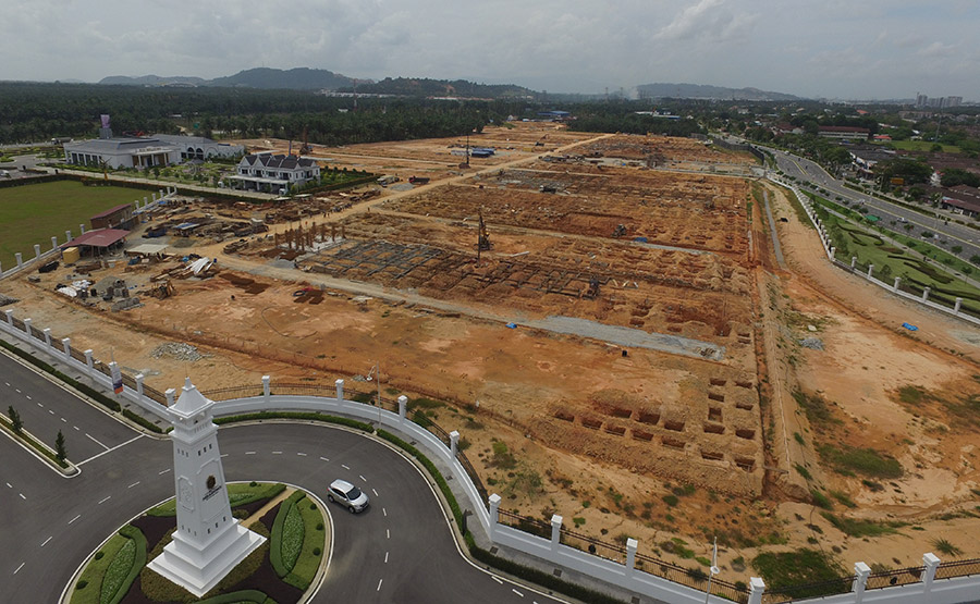 Site Progress Eco Meadows