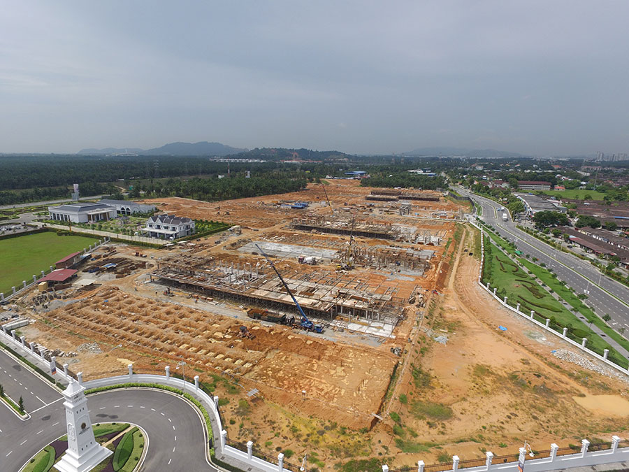 Site Progress Eco Meadows