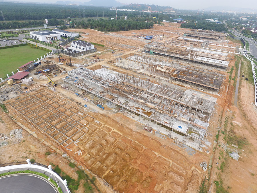 Site Progress Eco Meadows