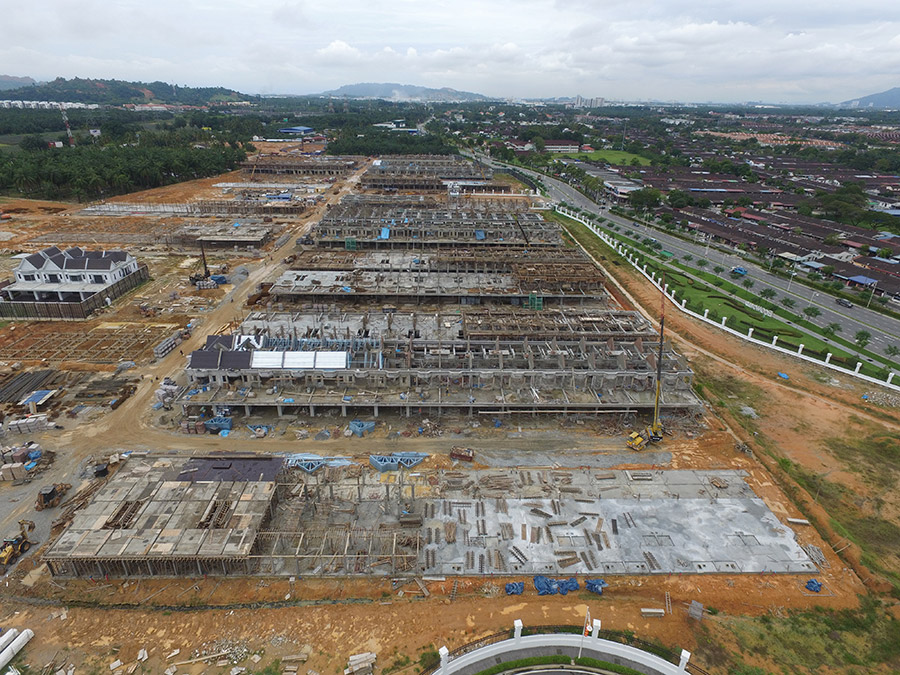 Site Progress Eco Meadows
