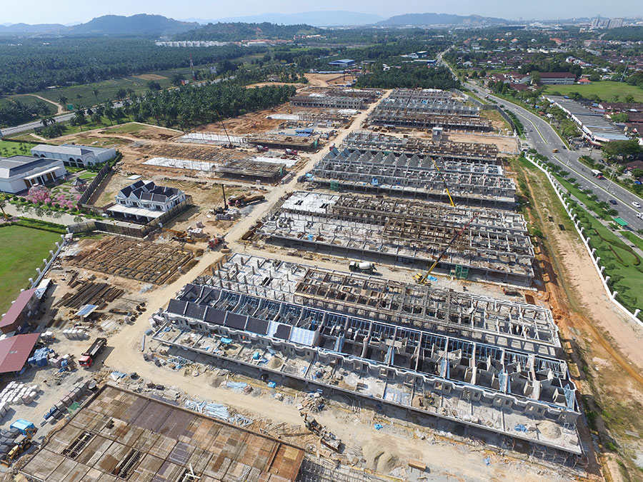 Site Progress Eco Meadows