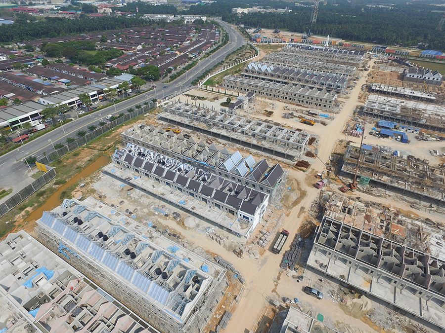 Site Progress Eco Meadows